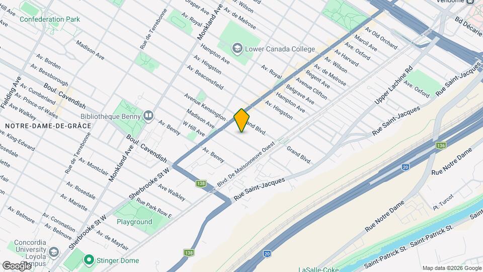 2369 Madison Av Map and Location Details