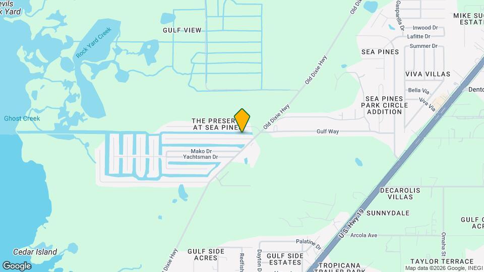 7637 Hatteras Dr Map and Location Details