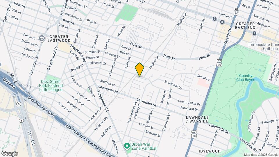 5426 Oriente Ln Map and Location Details