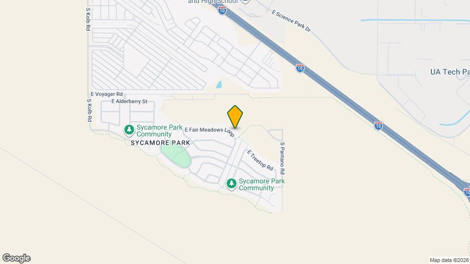 7685 E Fair Meadows Loop Map and Location Details