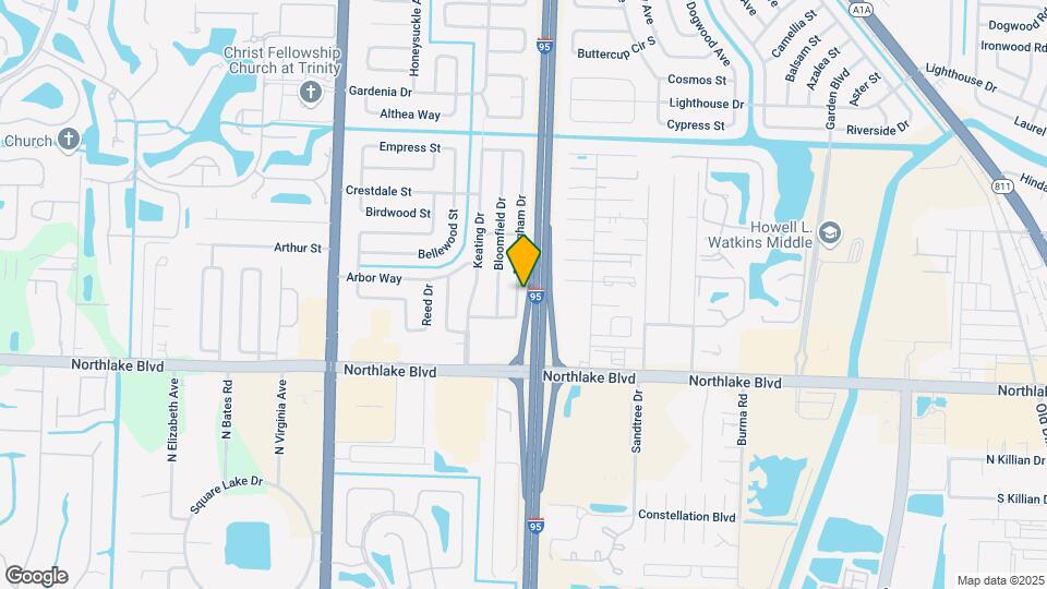 9188 Birmingham Dr Map and Location Details