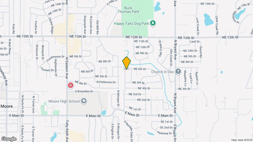 632 Ramblin Oaks Dr Map and Location Details
