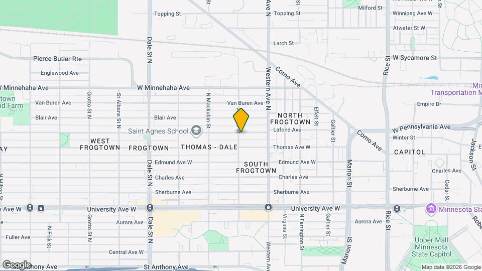 434 Lafond Ave Map and Location Details