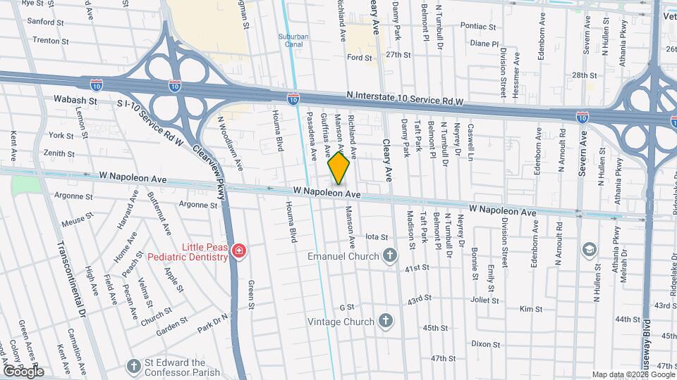 2105 Giuffrias Ave Map and Location Details