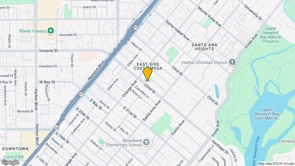232 22nd St Map and Location Details