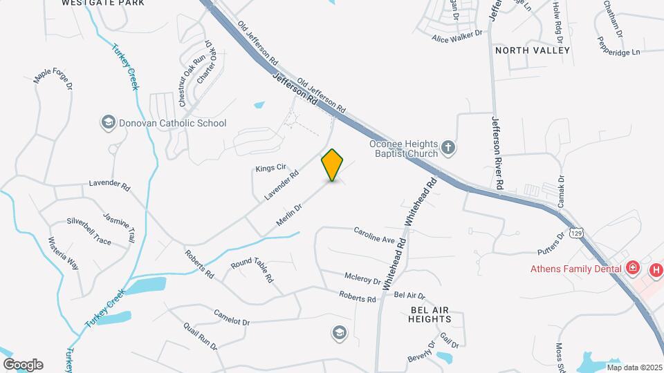 196 Merlin Dr Map and Location Details