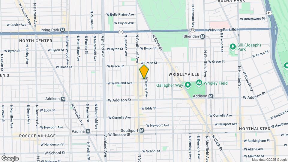 854 W. Waveland Map and Location Details
