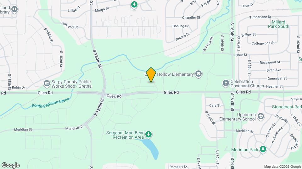17510 Robin Dr Map and Location Details