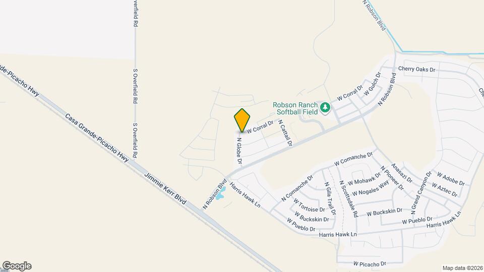 5457 W Corral Dr Map and Location Details