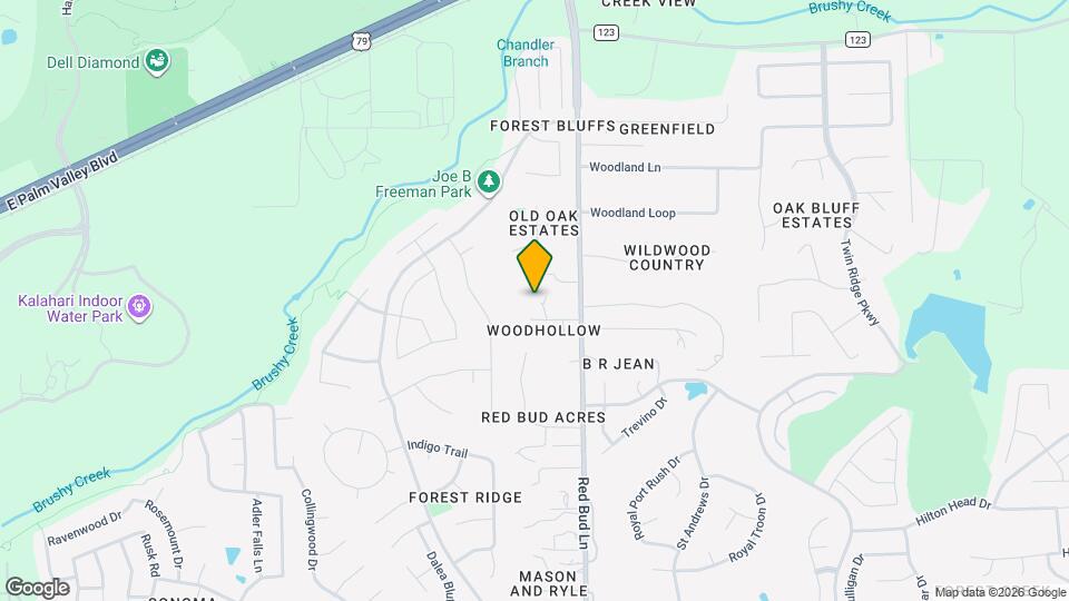 8 Woodhollow Trail Map and Location Details