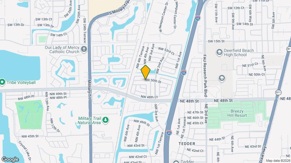 300 NW 50th St Map and Location Details