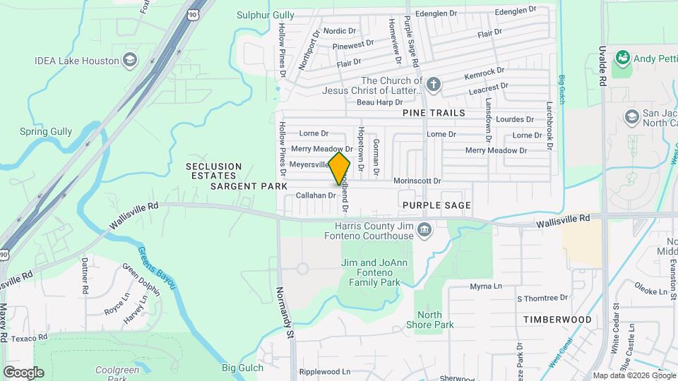 14131 Callahan Dr Map and Location Details