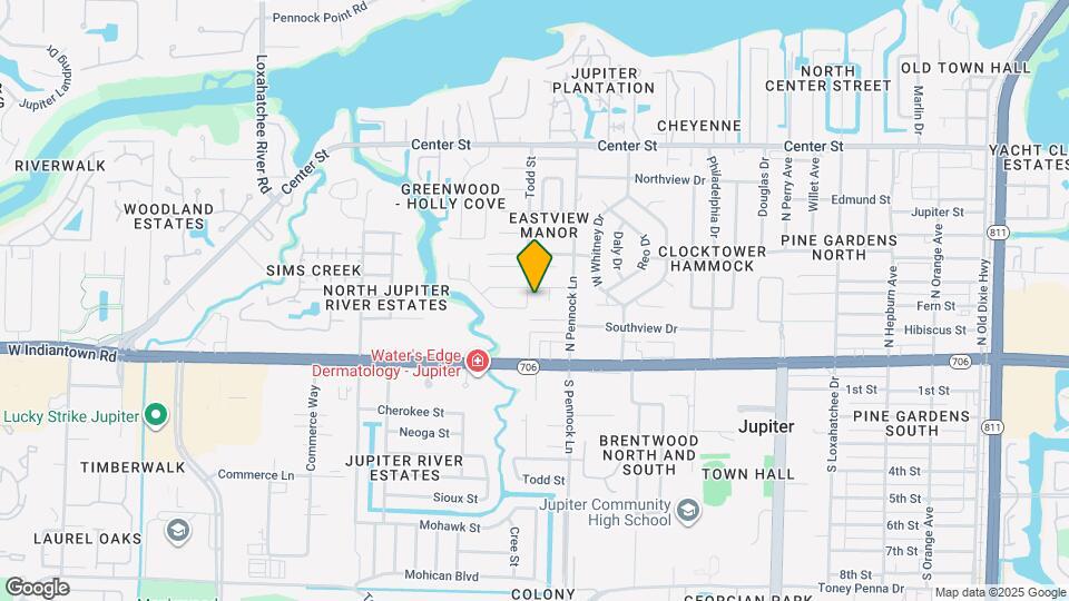 1004 Stillwater Dr Mapa y Detalles de la Ubicación