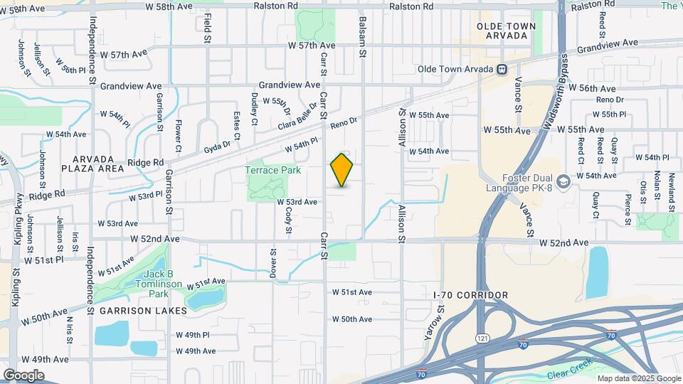 8305 W 53rd Pl Map and Location Details