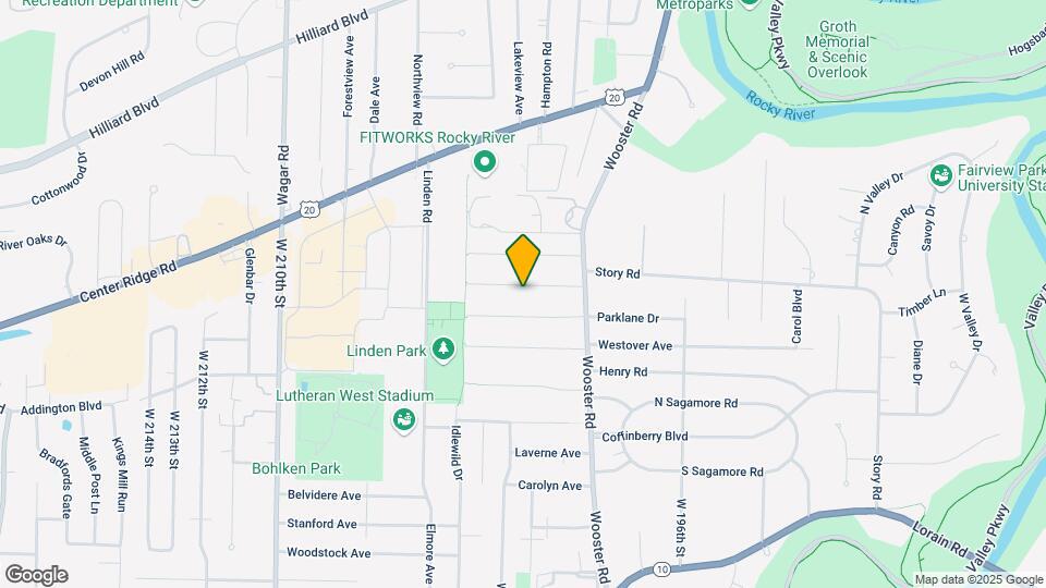 20185 Bonnie Bank Blvd Map and Location Details