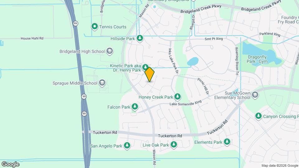 15502 Rainbow Trout Dr Map and Location Details