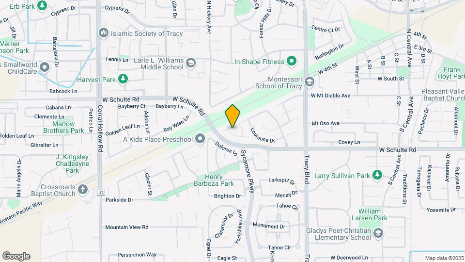 1279 Palomino Dr Map and Location Details