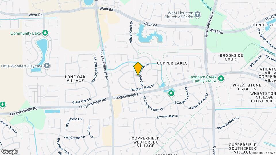 17607 W Copper Lakes Dr Map and Location Details