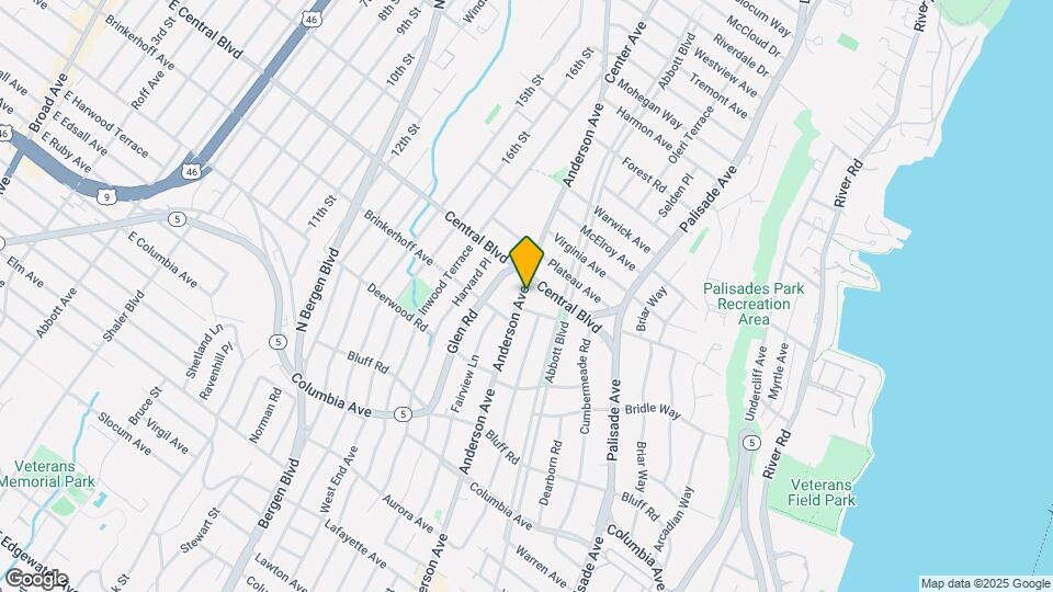 1154 Anderson Ave Map and Location Details