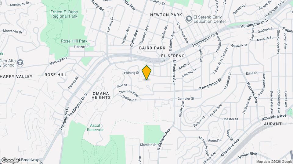 4760 Templeton St, Unit 3114 Map and Location Details