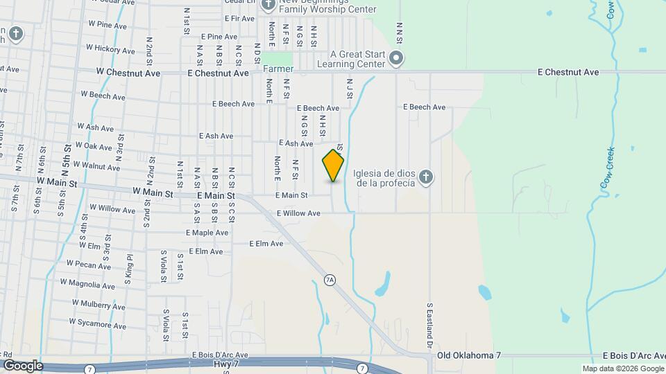 6 N I St Mapa y Detalles de la Ubicación