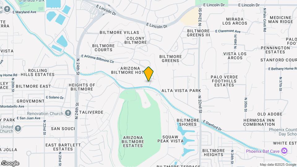 2802 E Camino Acequia Dr Mapa y Detalles de la Ubicación