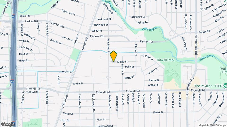 5214 Mayle St Map and Location Details