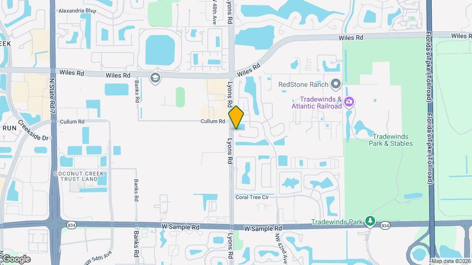 4427 NW 41st Pl Map and Location Details