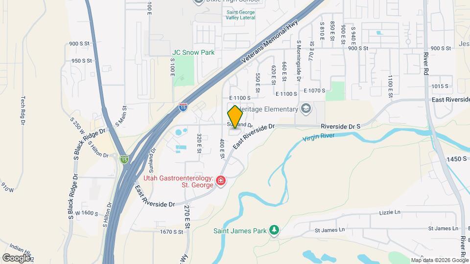 444 Sunland Dr Map and Location Details