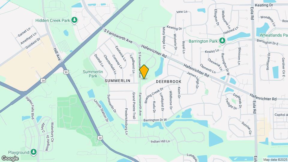 2115 Canyon Creek Ct Map and Location Details