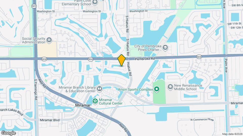11289 SW 18th Ct Map and Location Details