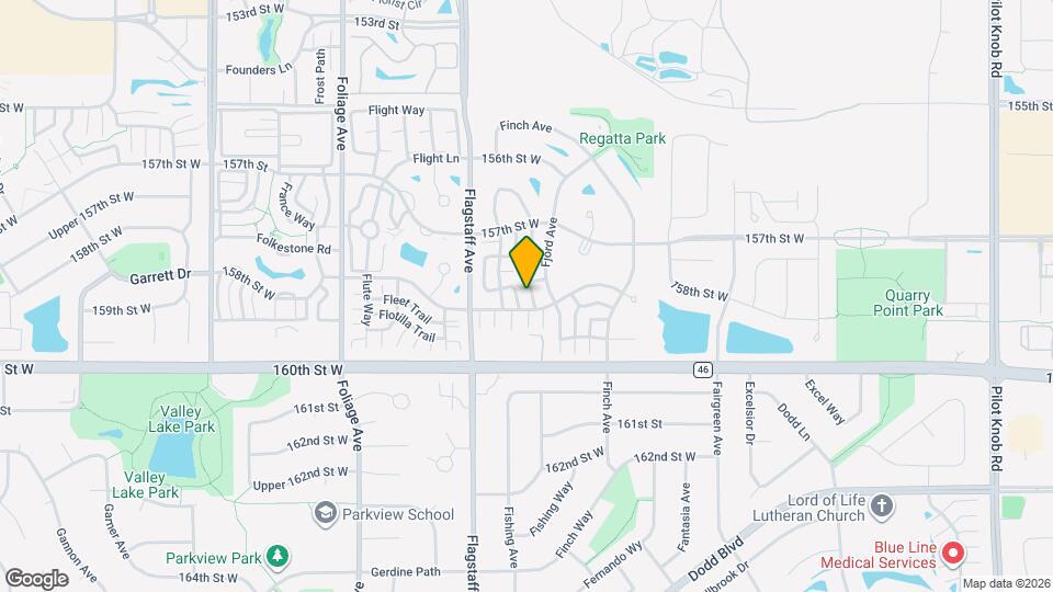 15787 Upper Fjord Way Map and Location Details