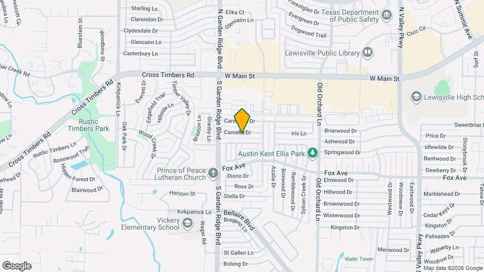 1518 Camelia Dr Map and Location Details