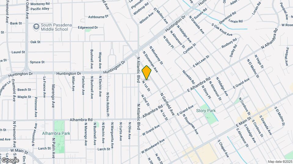 904 N 1st St Mapa y Detalles de la Ubicación