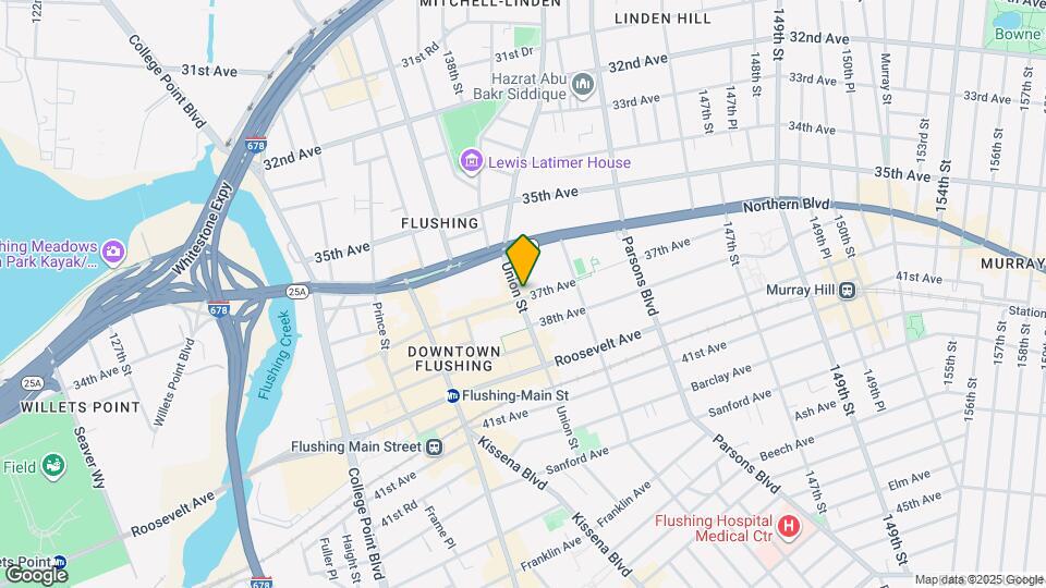 142-01 37th Ave Map and Location Details