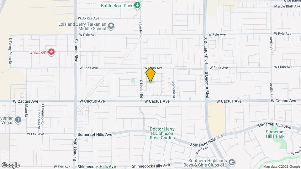 5415 Blue Oat Ave Mapa y Detalles de la Ubicación