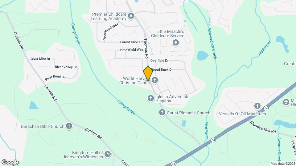 366 Creek Crest Way Map and Location Details