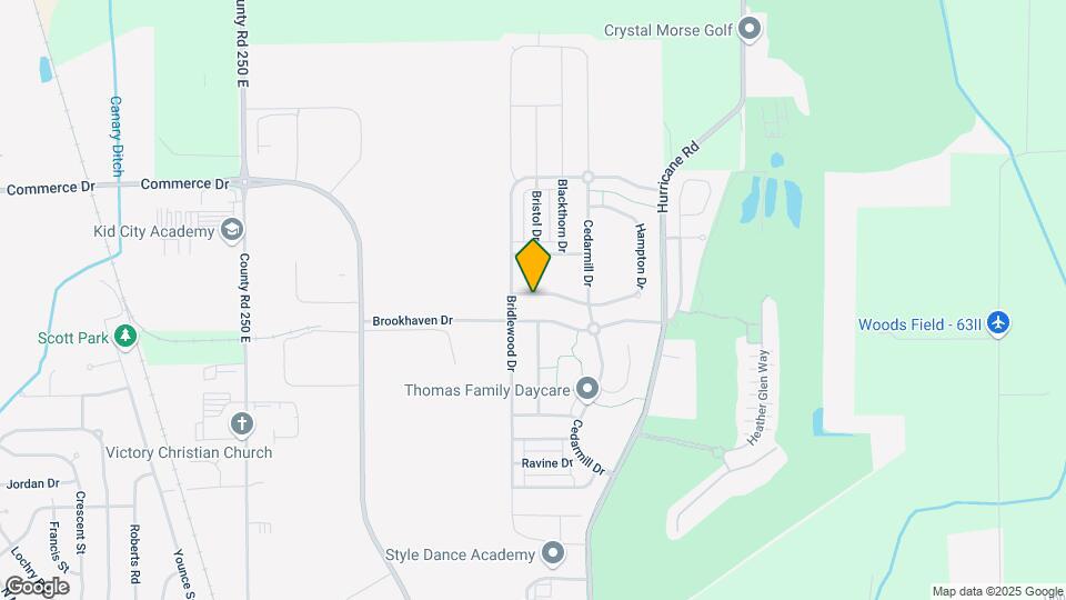 839 Stonehurst Dr Map and Location Details