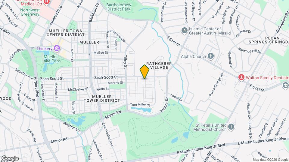 4201 Margarita St Map and Location Details