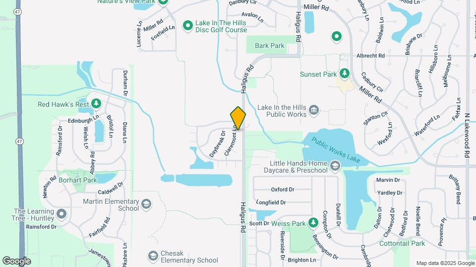 2382 Claremont Ln Map and Location Details
