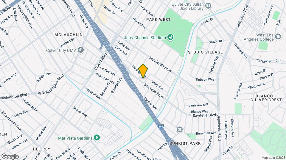 4740 Sawtelle Blvd Map and Location Details