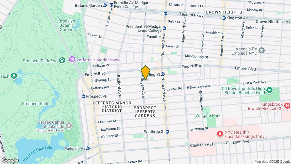 237 Lefferts Ave Mapa y Detalles de la Ubicación