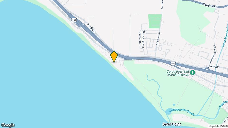 875 Sand Point Rd Map and Location Details