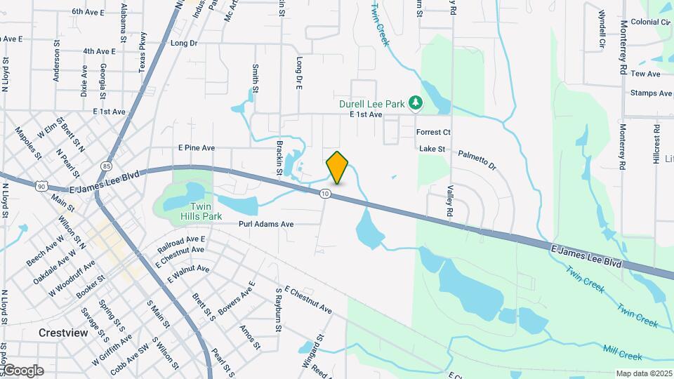 1300 James Lee Blvd Map and Location Details