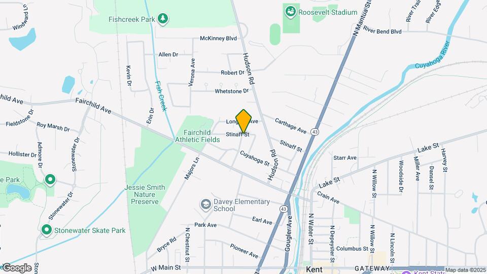 829 Randall Dr Map and Location Details