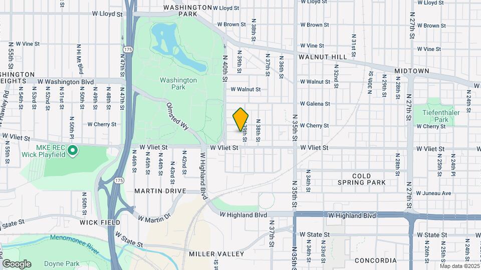 1435 N 39th St, Unit 1435 N 39th St Map and Location Details