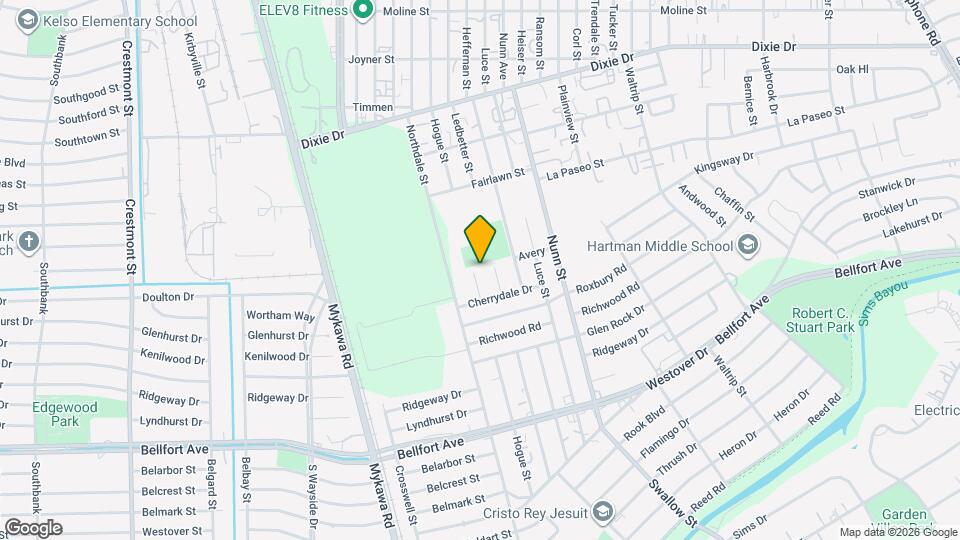 6301 Hogue St Map and Location Details