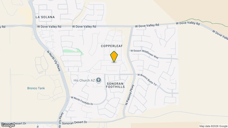 2034 W Sleepy Ranch Rd Map and Location Details