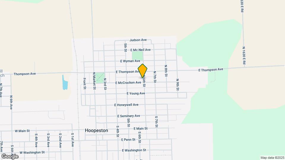 648 E McCracken Ave Map and Location Details