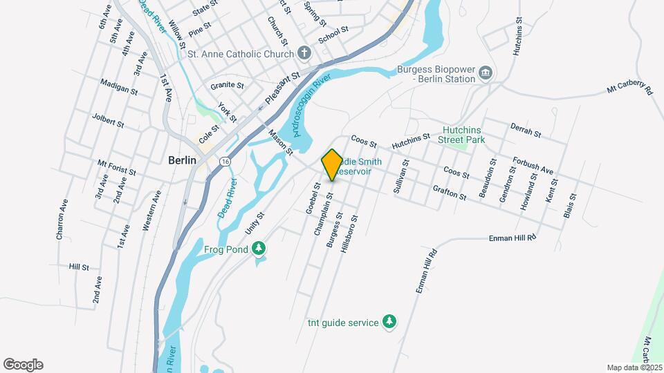 527 Champlain St, Unit First Floor Map and Location Details
